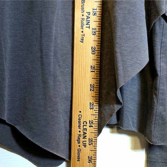 Lululemon Sweetest Day Top Long Sleeve Sz M Gray Stretch Layered Knit Jersey - Picture 13 of 13